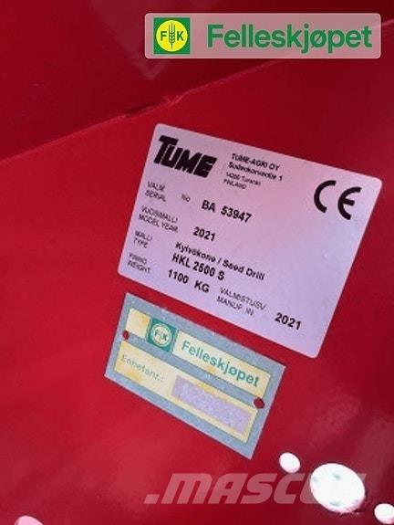 Tume HKL 2500S Gjødselspreder