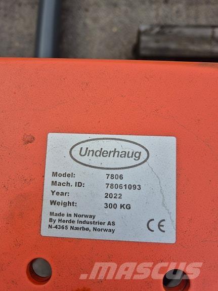 Underhaug 7813 Rundballepresser