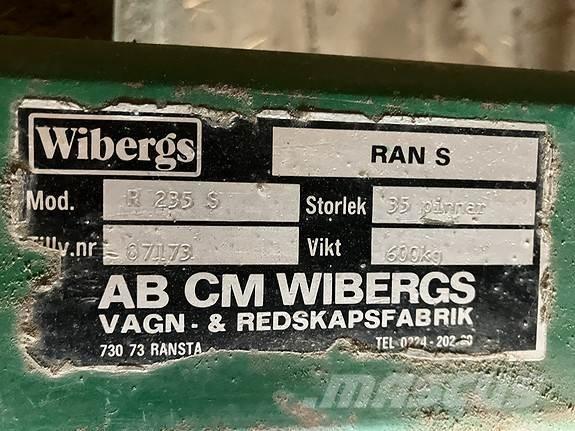 Wiberg R 235 S Andre Jordforbedrings maskiner og ekstrautstyr