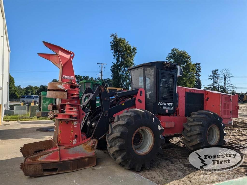 Prentice 2670D Feller bunchers