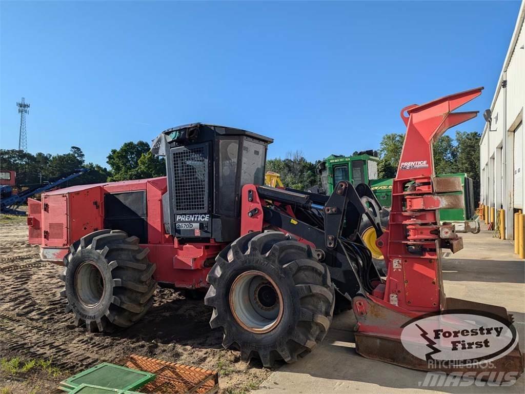 Prentice 2670D Feller bunchers