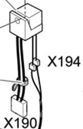  X190 + X194 Andre komponenter