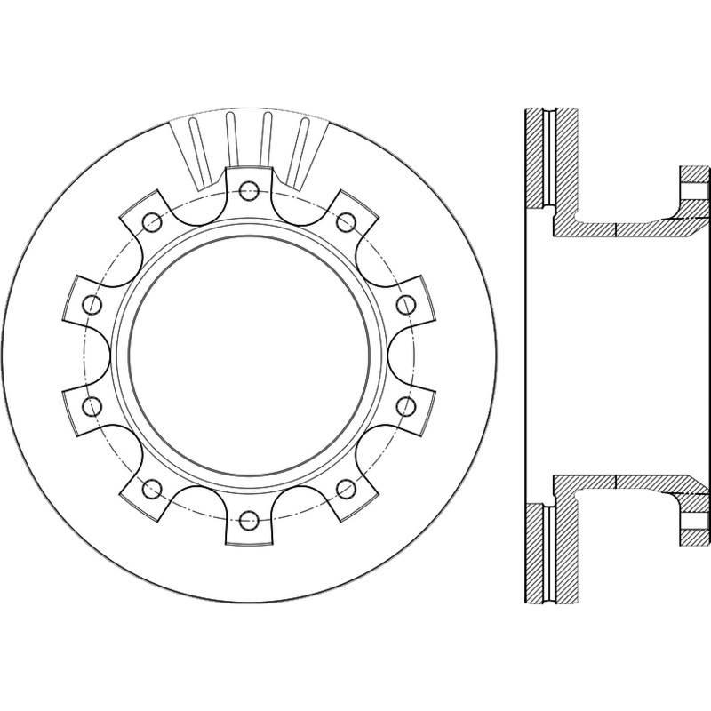  Centric Bremser