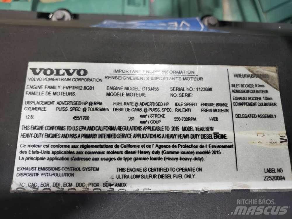 Volvo D13J Motorer