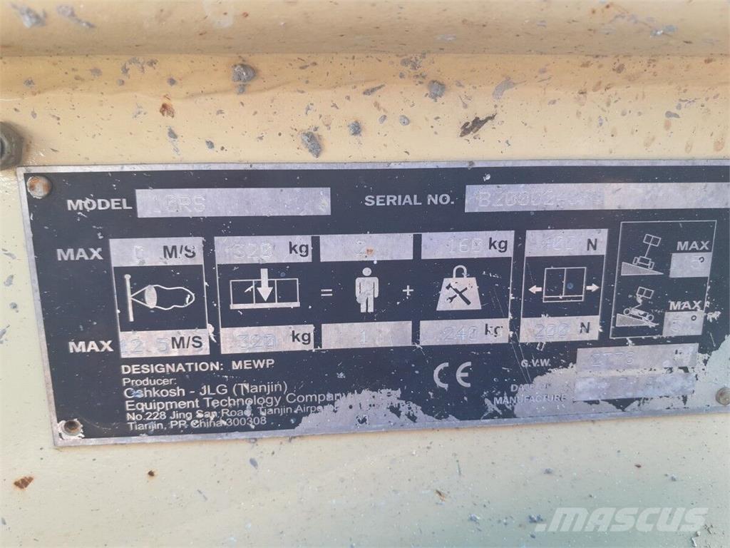 JLG 10RS Sakselifter