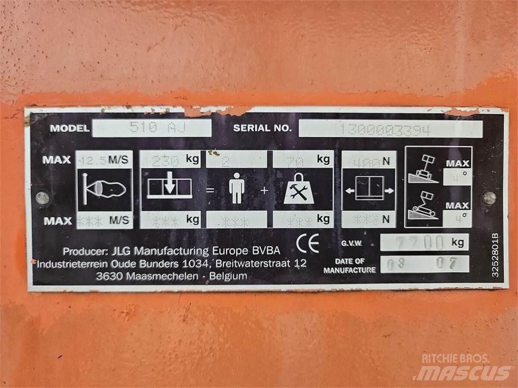 JLG 510AJ Leddede bomlifter