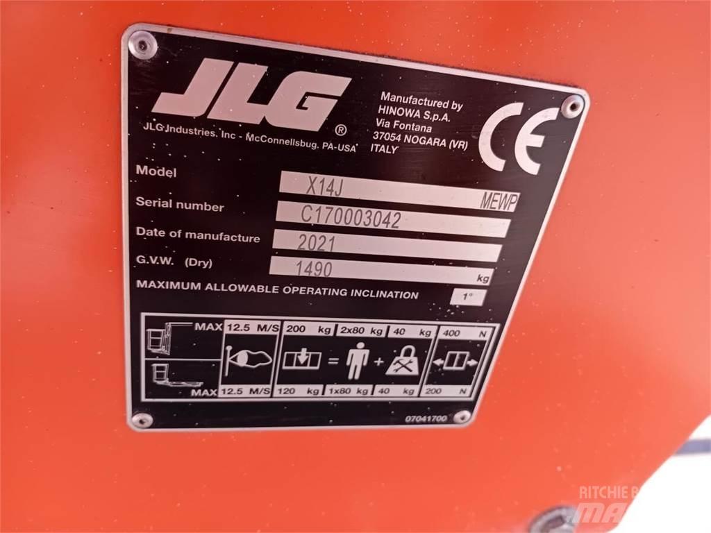 JLG X14J Leddede bomlifter