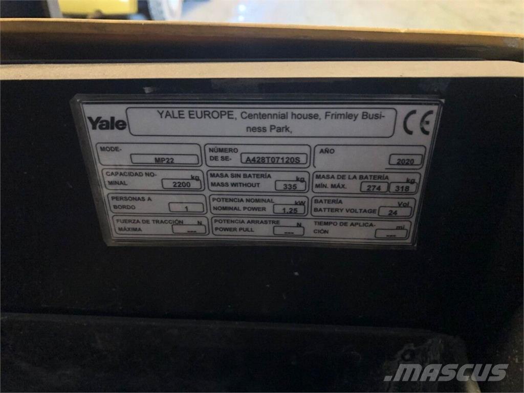 Yale MP22 Truck - Annet