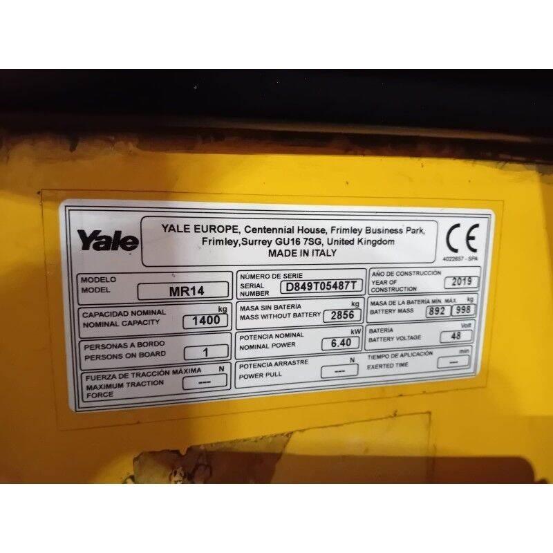Yale MR14 Skyvemasttruck