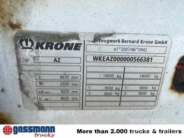 Krone AZP 18 Kapell trailer/semi