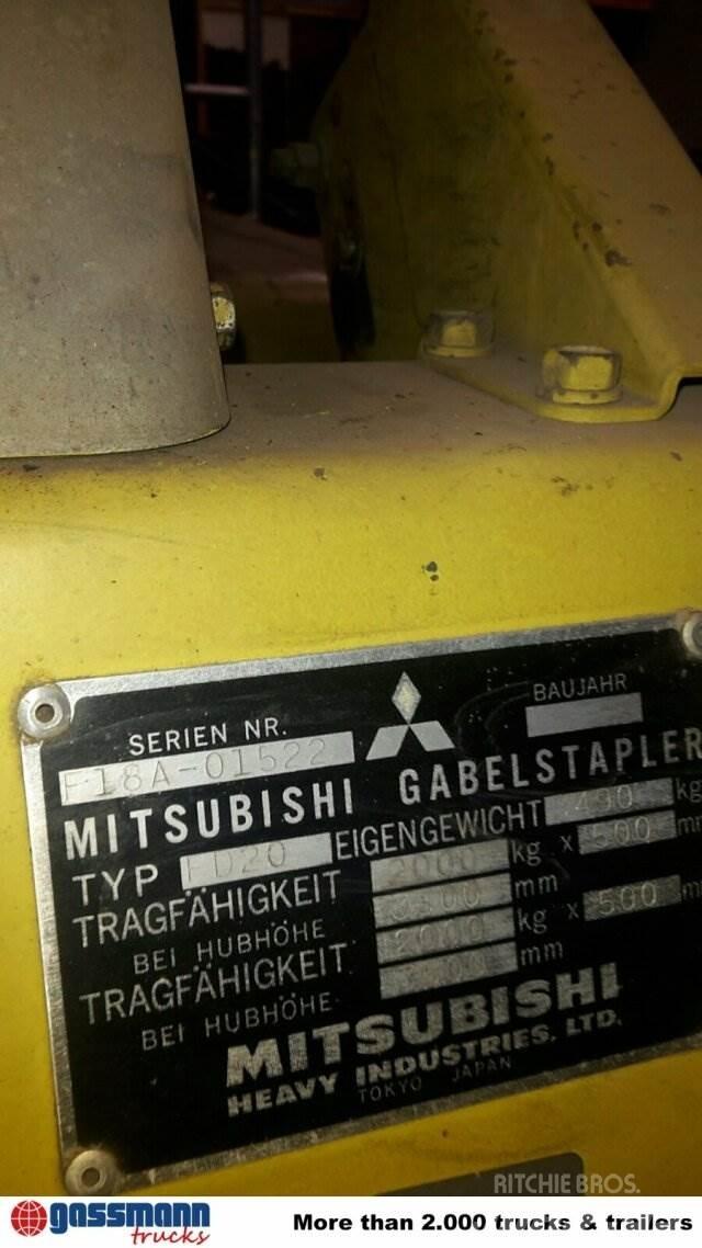 Mitsubishi FD20 Anlegg - Annet