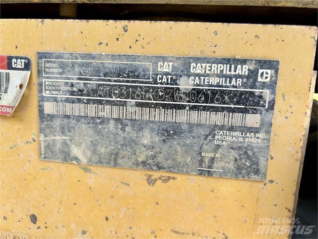 CAT 316EL Beltegraver