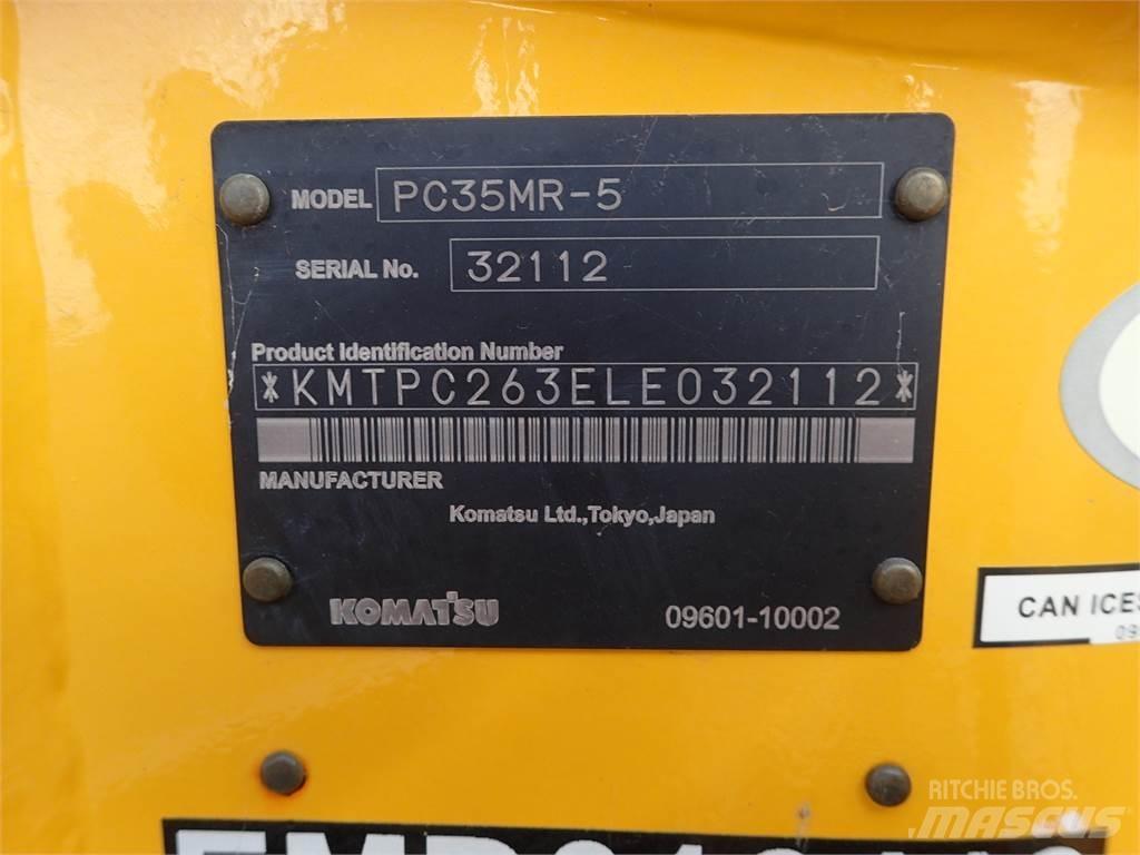 Komatsu PC35MR-5 +1 Beltegraver