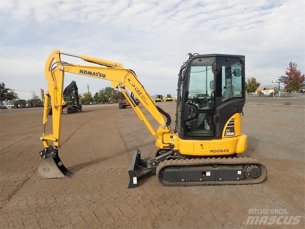 Komatsu PC35MR-5 +1 Beltegraver