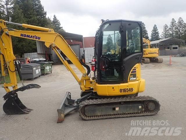 Komatsu PC35MR-5 +1 Beltegraver
