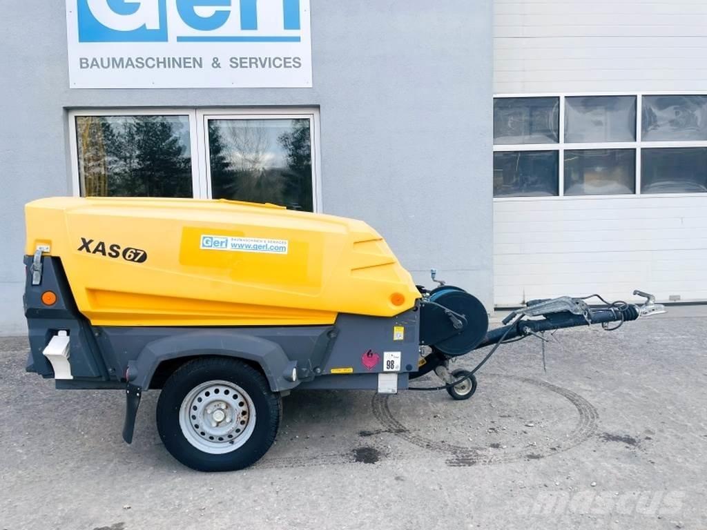 Atlas Copco XAS67 Kompressorer