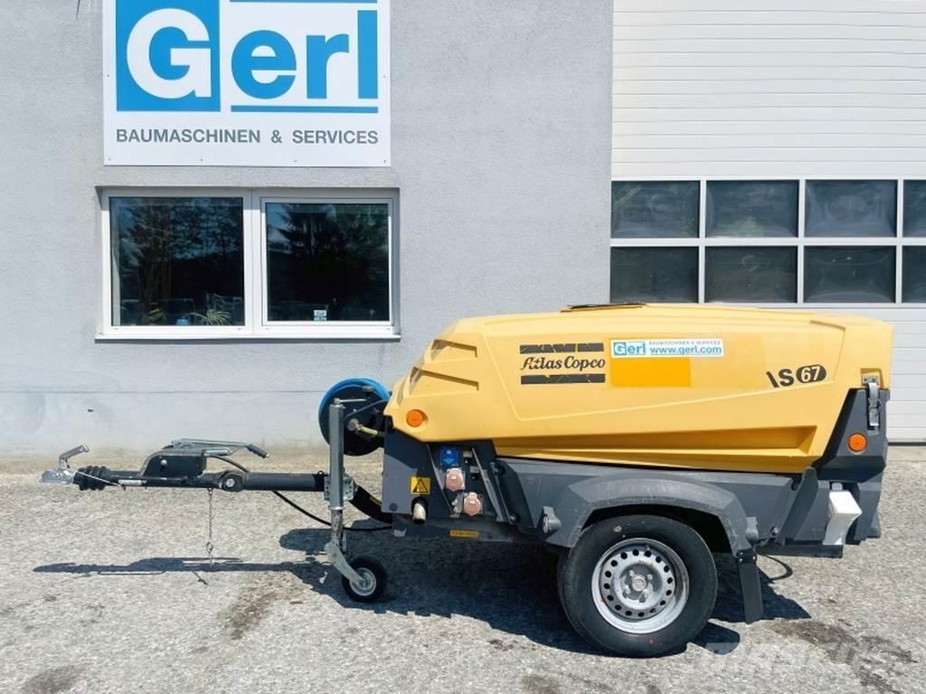 Atlas Copco XAS67 Kompressorer