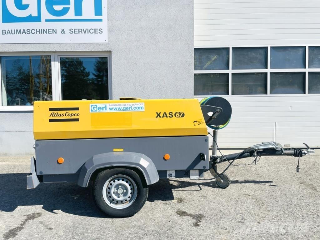 Atlas Copco XAS67 DDG Kompressorer