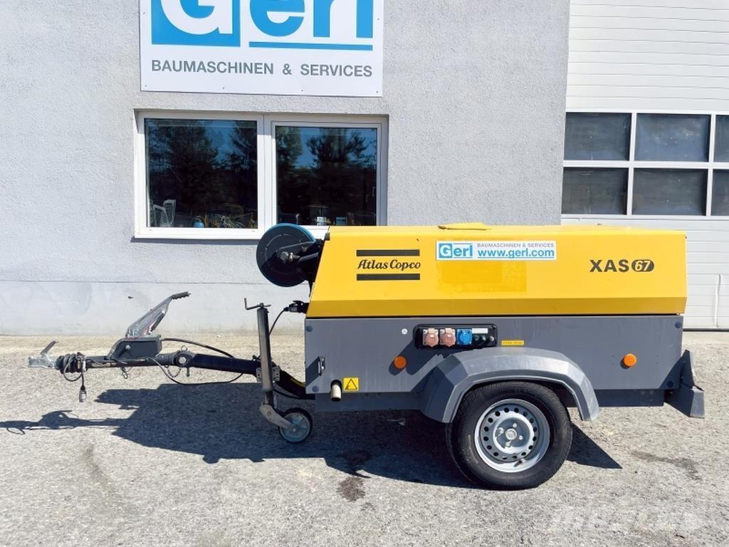 Atlas Copco XAS67 DDG Kompressorer