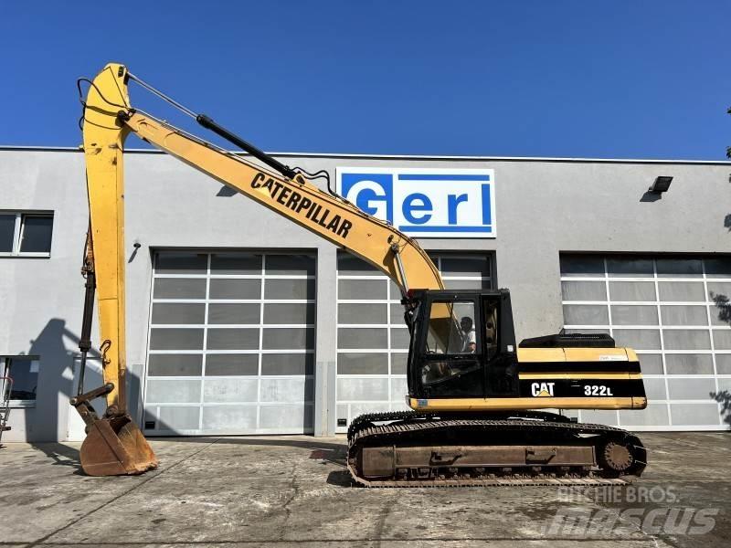 CAT 322 L Gravemaskiner for riving