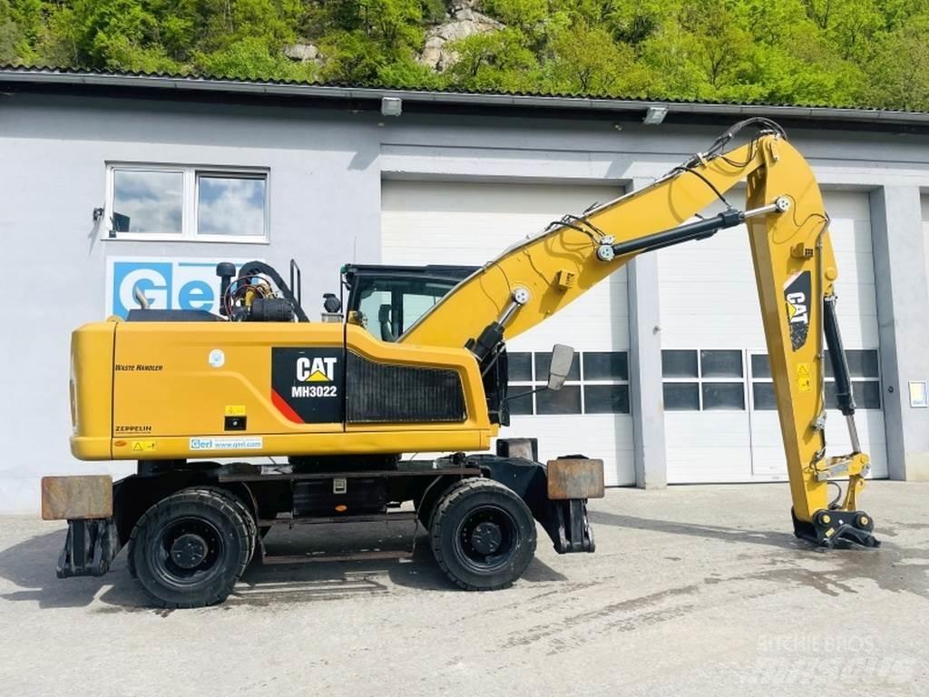 CAT MH3022 Gravemaskiner for avfallshåndtering