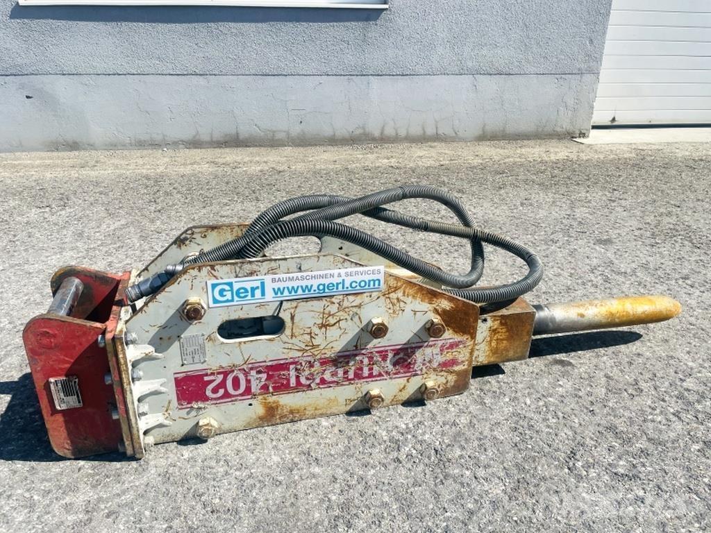  Huppi 402 Hydrauliske pælehammere