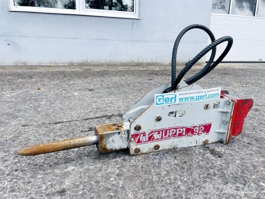  Huppi 92 Hydrauliske pælehammere
