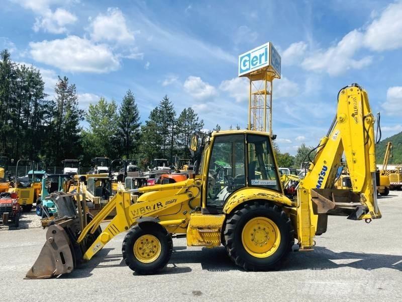 Komatsu WB97R-2 Traktorgravere