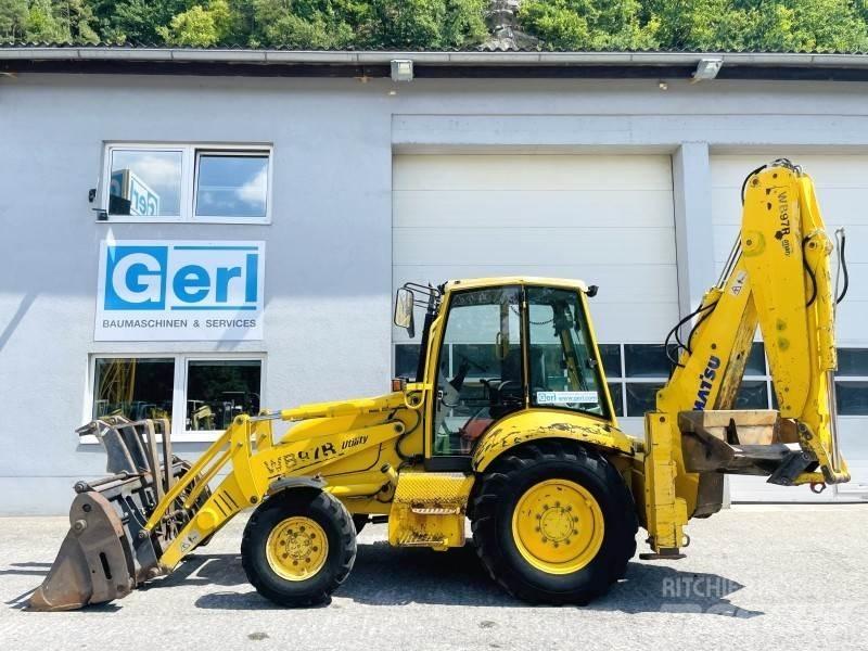 Komatsu WB97R-2 Traktorgravere