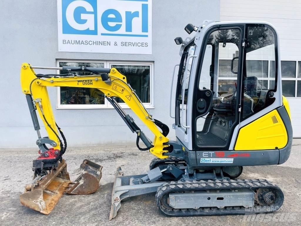 Neuson ET18 VDS Minigravere <7t
