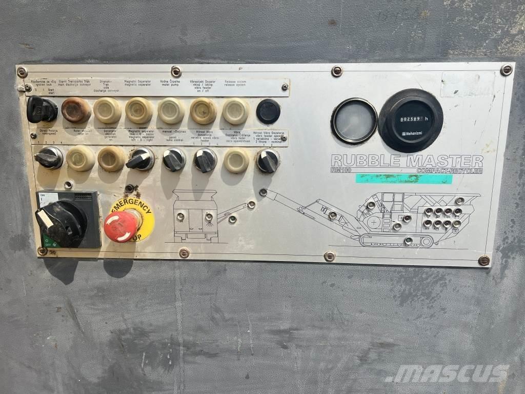 Rubble Master RM 100 Knusere