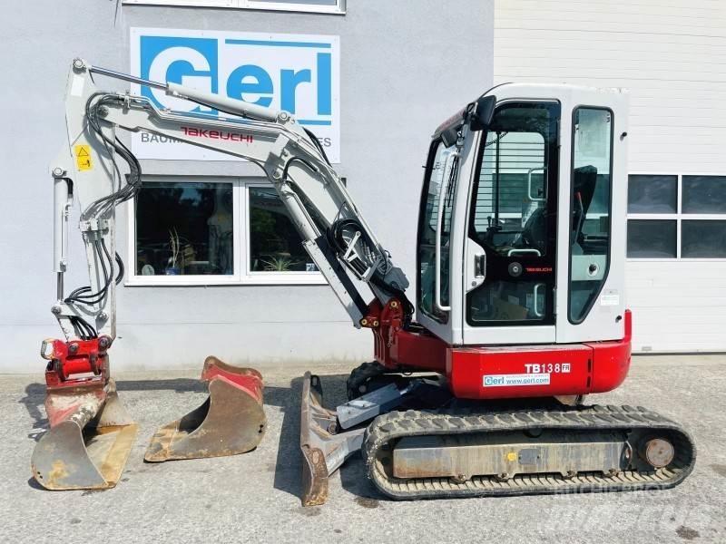 Takeuchi TB138FR Minigravere <7t