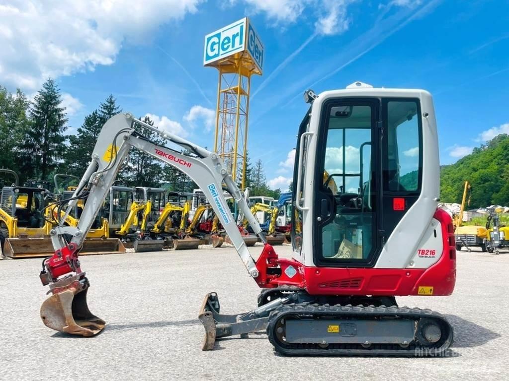 Takeuchi TB216 Minigravere <7t