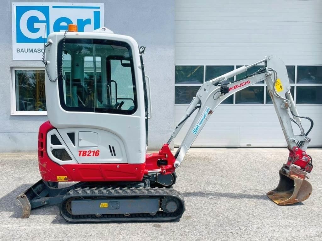 Takeuchi TB216 Minigravere <7t