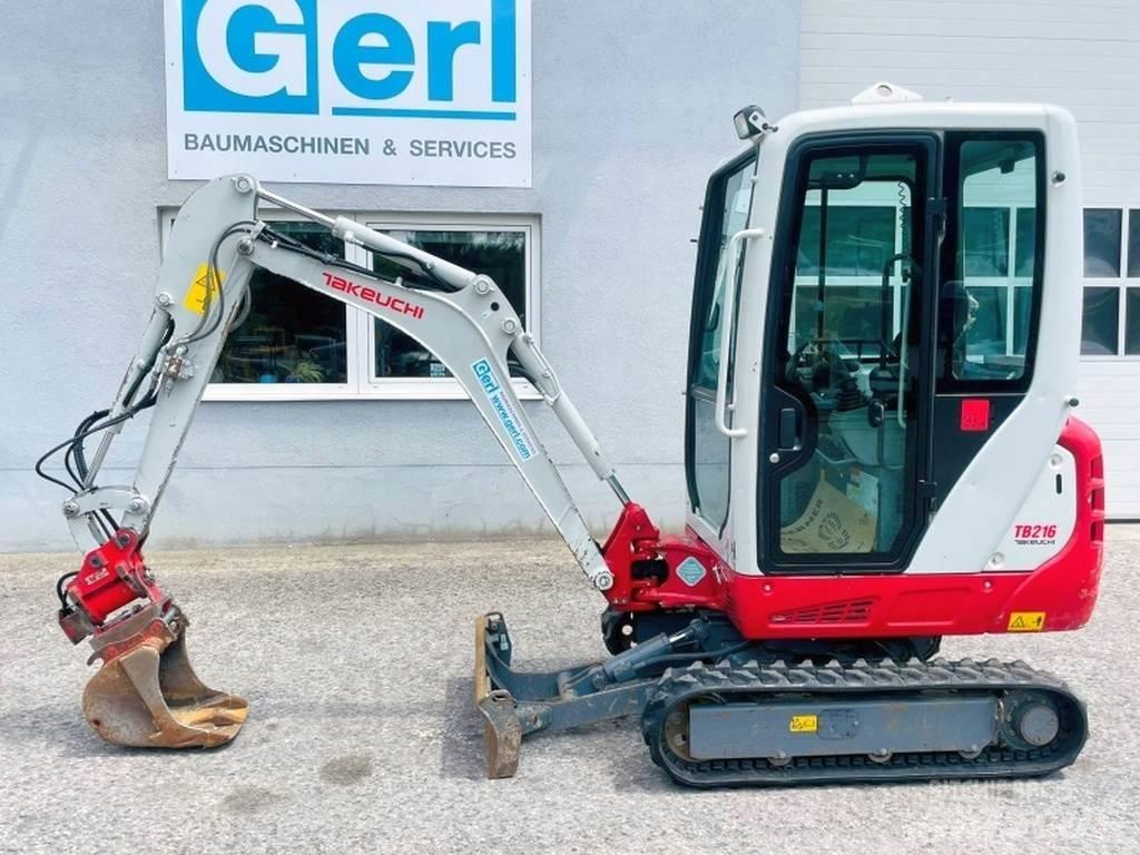 Takeuchi TB216 Minigravere <7t