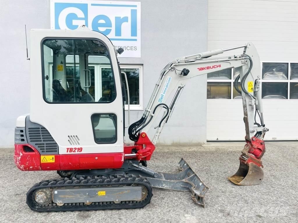 Takeuchi TB219 Minigravere <7t