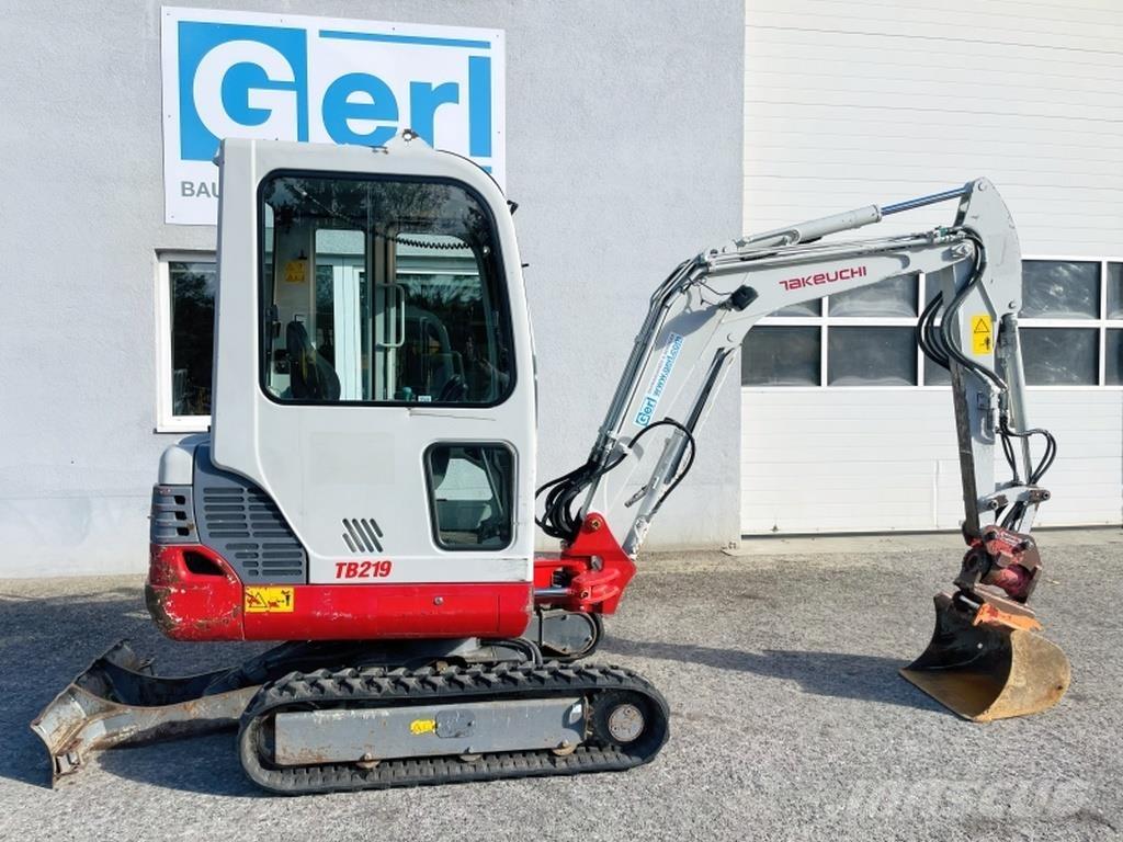 Takeuchi TB219 Minigravere <7t