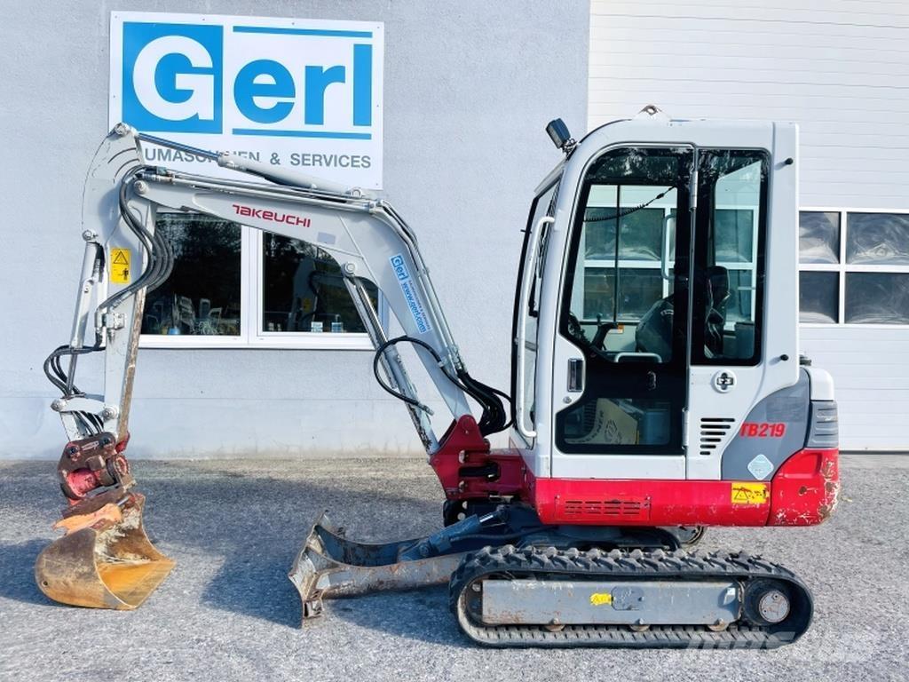 Takeuchi TB219 Minigravere <7t