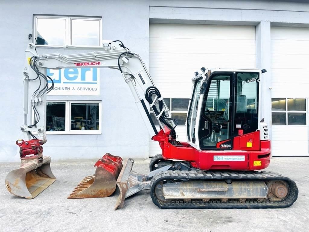Takeuchi TB280FR Minigravere <7t
