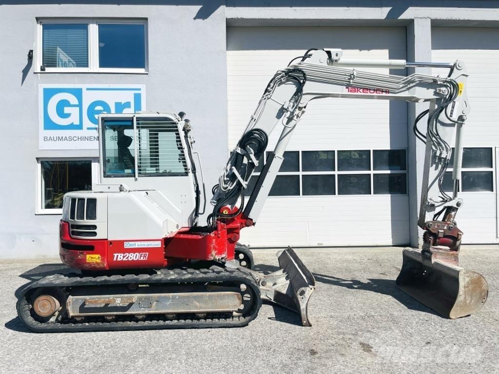 Takeuchi TB280FR Minigravere <7t