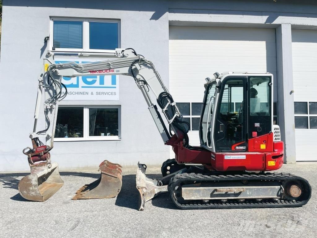 Takeuchi TB280FR Minigravere <7t