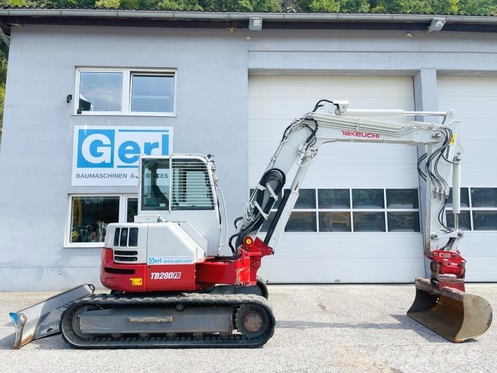 Takeuchi TB280FR Minigravere <7t