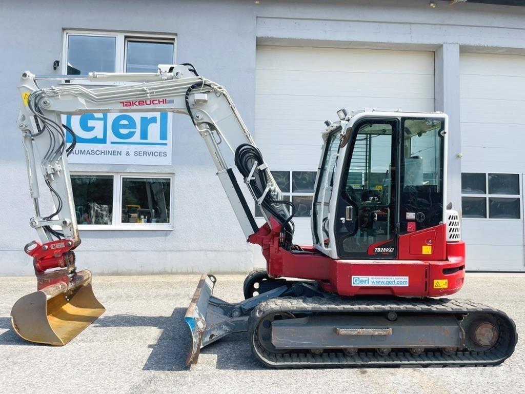 Takeuchi TB280FR Minigravere <7t