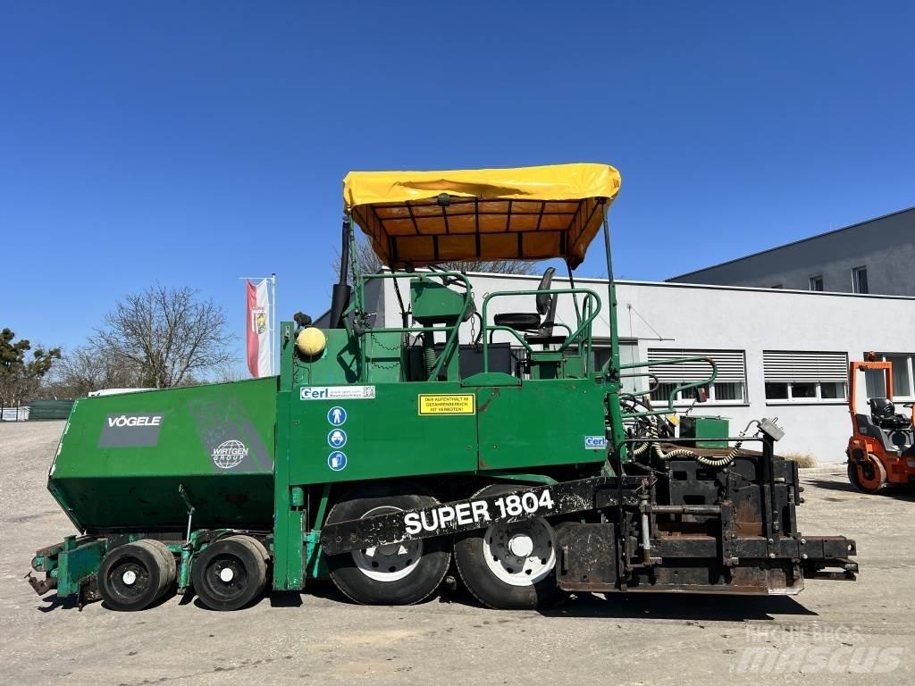 Vögele Super 1804 Asfaltutleggere