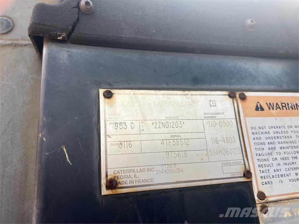 CAT 953C Dozere Beltegående