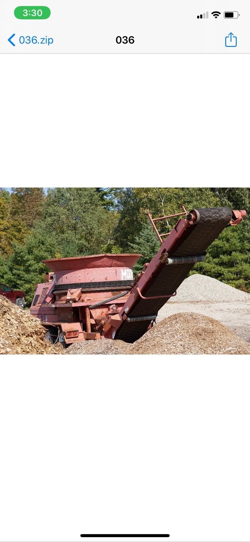 Morbark 950 Mobile sagbruk