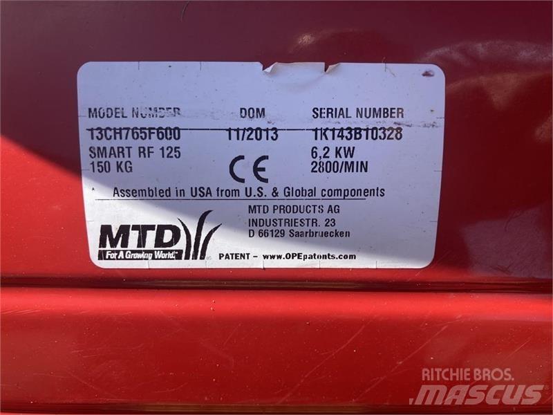 MTD RF 125 Kompakttraktorer
