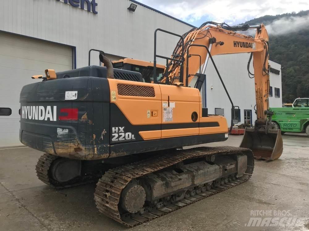 Hyundai HX220L Beltegraver