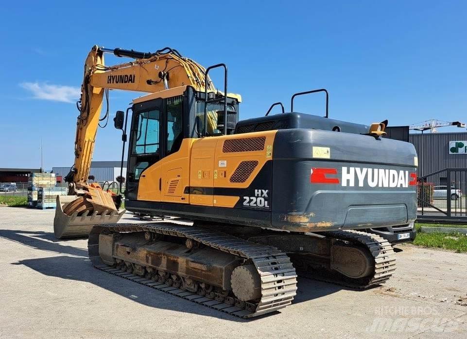 Hyundai HX220L Beltegraver