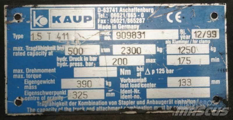 Kaup 1,5T411 Annet ekstrautstyr og deler